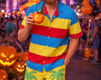 La camicia unisex Merlin con bottoni