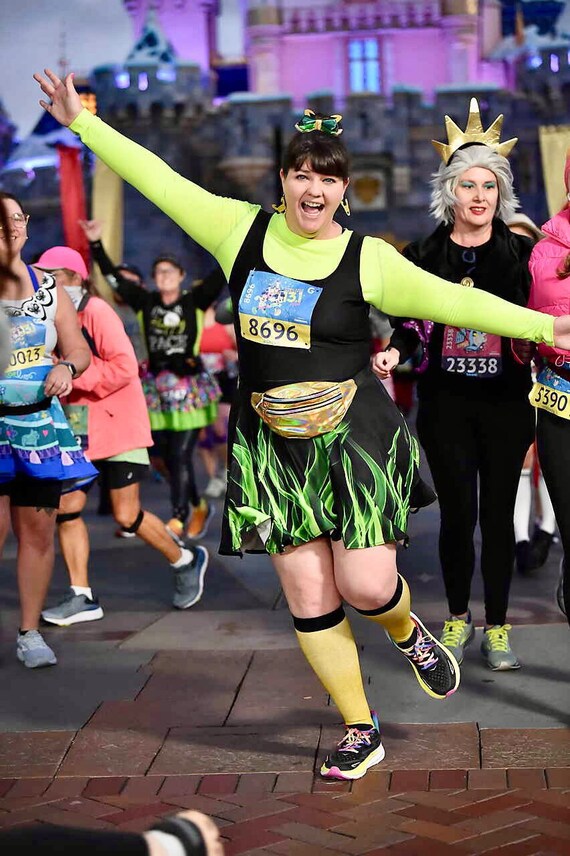 【 sige  】 Evil Queen Skater Dress- Running Costume, Cosplay, Bounding