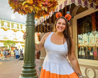 Candy Corn Skater Dress