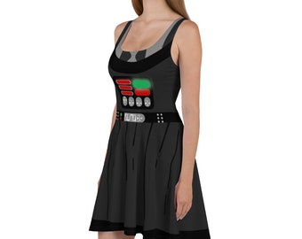 Dark Side Skater Dress- Themed Run, Trip, Cosplay Style