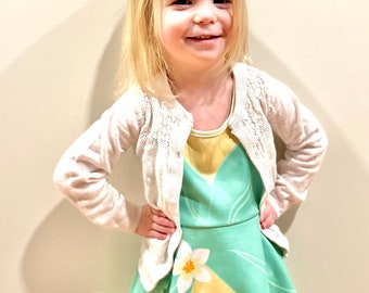 The Tiana Girls' Sleeveless Sundress (AOP)