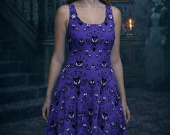 Haunted House Skater Dress- Running Costume, Bounding, Cosplay