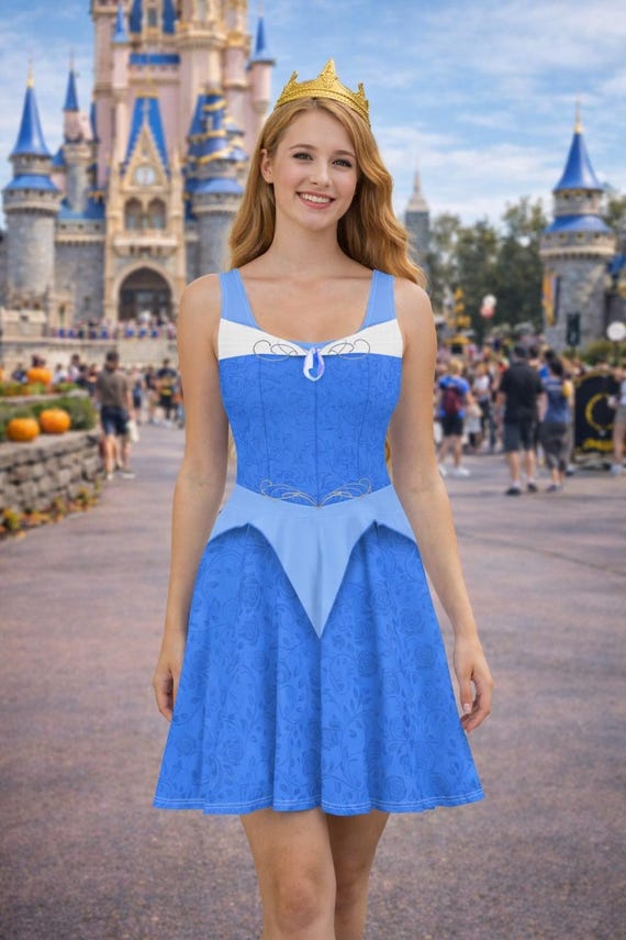 blue skater dress Sequin Mini Lulus Women's Blaise Cotton Blend