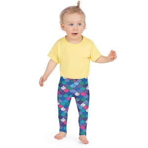 Regenbogenschuppen Kinder Leggings