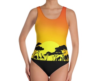 Circle of Life One-Piece Swimsuit