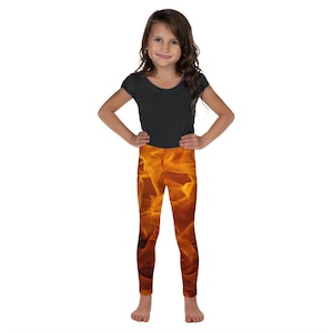 Flame Ember Kid&#39;s Leggings