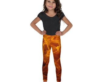 Flame Ember Kid&#39;s Leggings