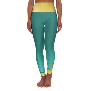 Jasmine High Waisted Yoga Leggings- Running Costume, Cosplay, Park Wear