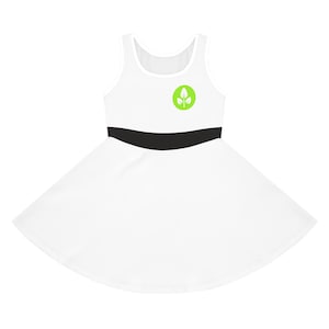 Vestido de cosplay para niñas inspirado en EVE: disfraz, saltos, día de parque