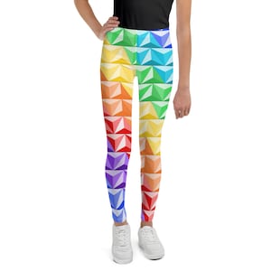 Rainbow World of Tomorrow Youth Leggings