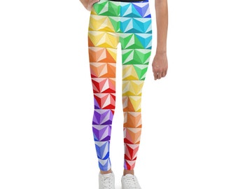 Rainbow World of Tomorrow Youth Leggings