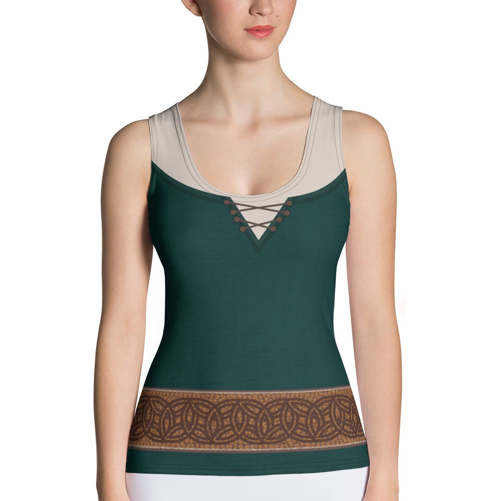 Discover Brave Inspired Merida 3D Tank Top for Women