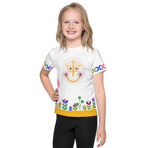 Small World Kids crew neck t-shirt