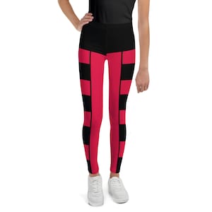 The Red Descendant Youth Leggings