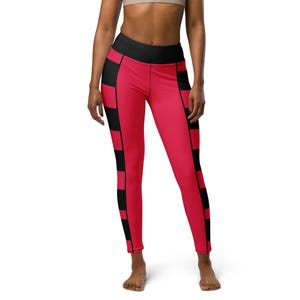 Die Red Descendant Yoga Leggings