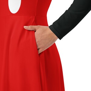 Mrs. Mouse long sleeve midi dress