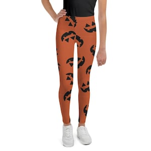 Jack O&#39;Lantern Youth Leggings