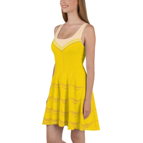 Gold Beauty Skater Dress Gold Beauty Skater Dress