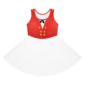 Captain Mouse Girls&#39; Sleeveless Sundress