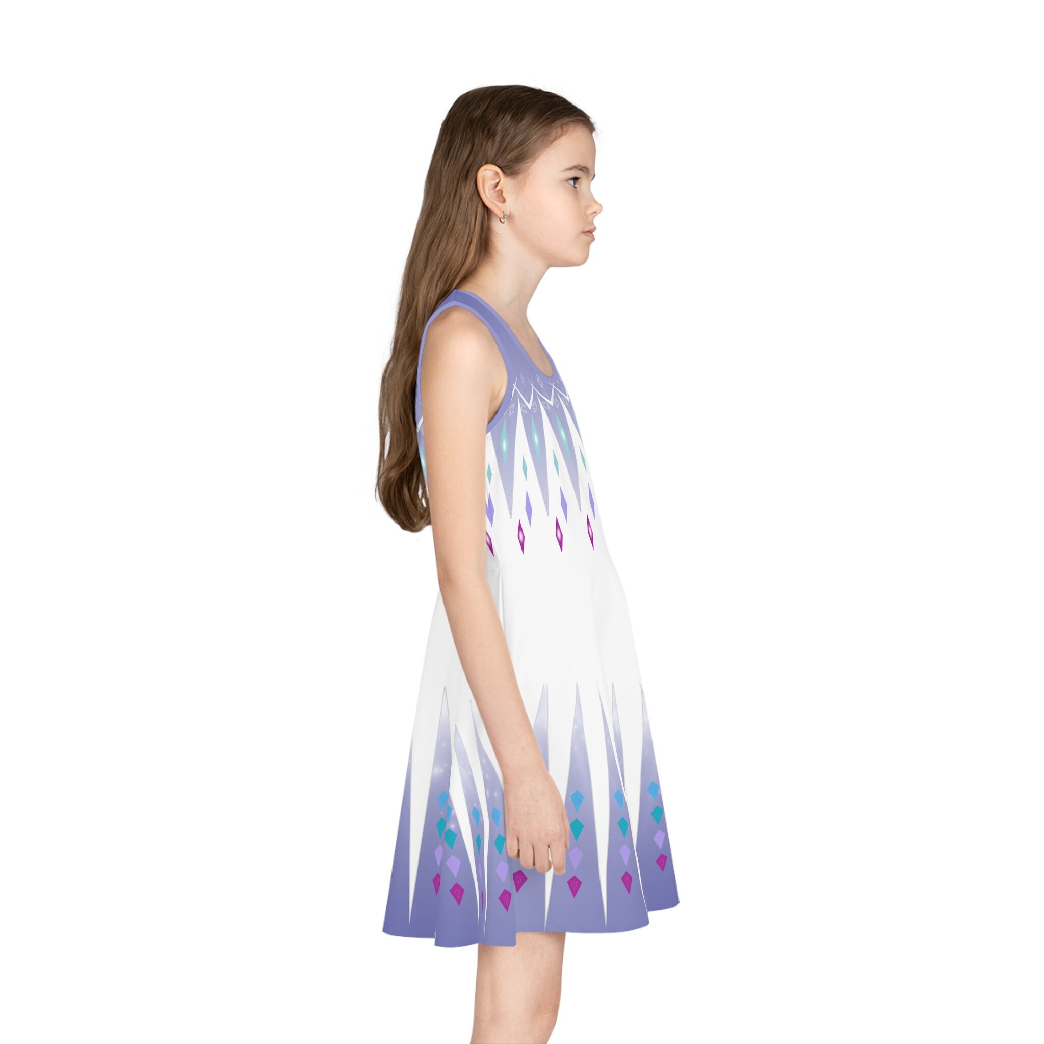 Sun Elsa The Elsa Girls' Sleeveless Sundress - Etsy