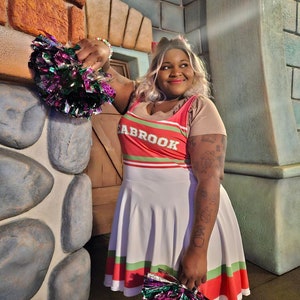 SEABROOK Zombie Cheer Skater Dress- Halloween, Bounding, Costume, & Matching Family Style