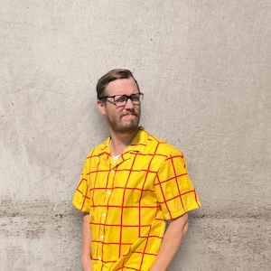 The Woody Unisex button shirt- Cosplay, Costume
