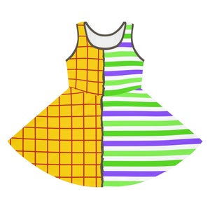 House Divided Girls&#39; Sleeveless Sundress