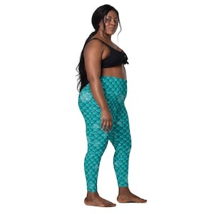 Plus size workout leggings with side pockets hot sale