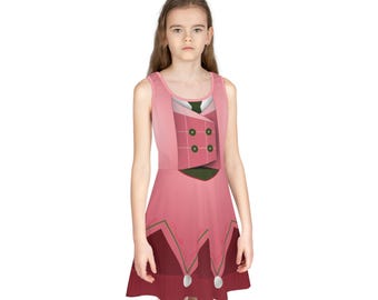 2024 Holiday Mouse Girls' Sleeveless Sundress