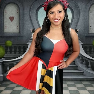 Heart Queen Skater Dress