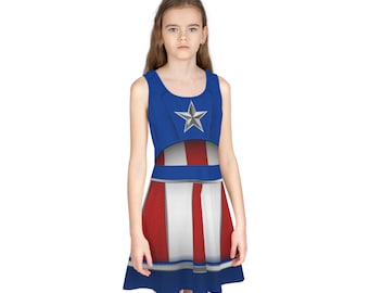 Vestido veraniego sin mangas para niña The Captain