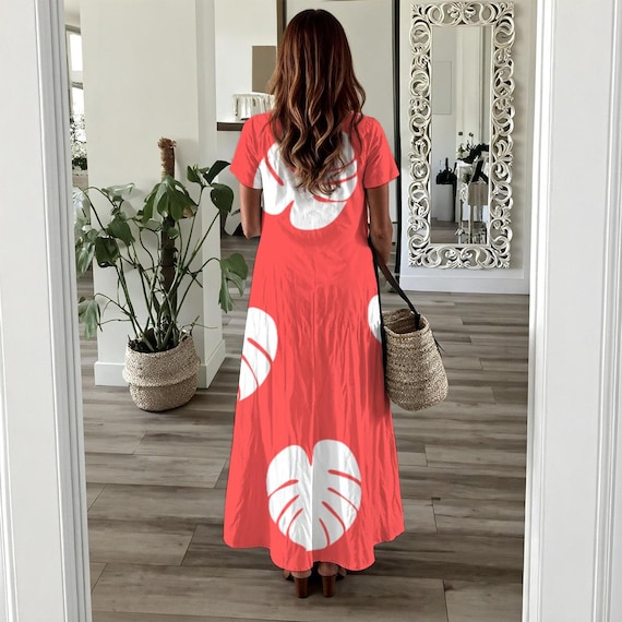 lilo long dress Lilo Women's Long Dress With Pocket