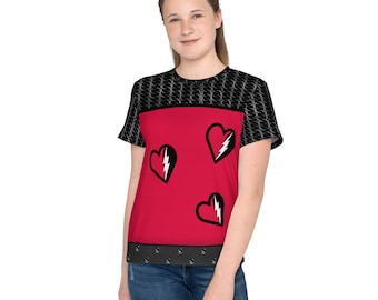The Red Descendant Youth crew neck t-shirt