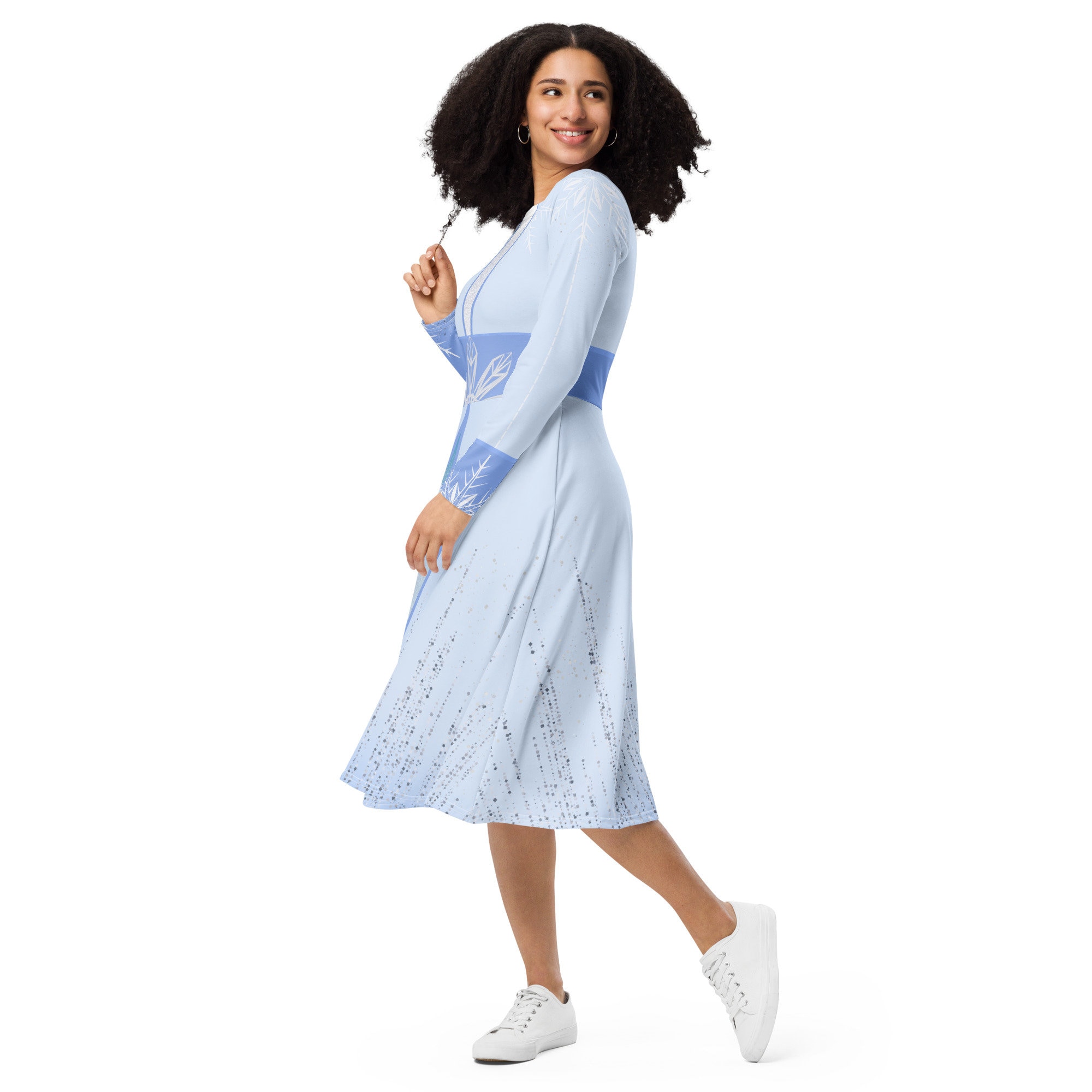 The Elsa Long Sleeve Midi Dress - Etsy
