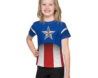 Het Captain Kids T-shirt met ronde hals
