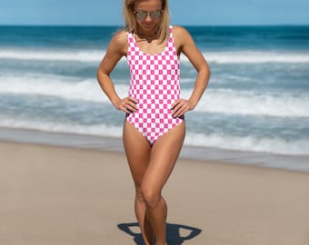 Maillot de bain une pièce rose Party