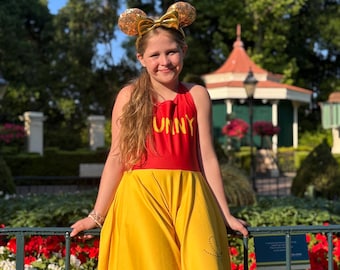 Hunny Pooh-skaterjurk