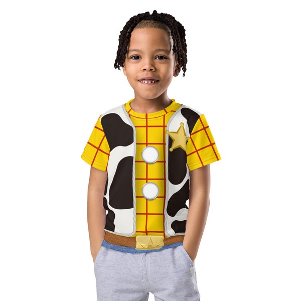 The Toy Cowboy Kids crew neck t-shirt- Costume, Cosplay, Bounding