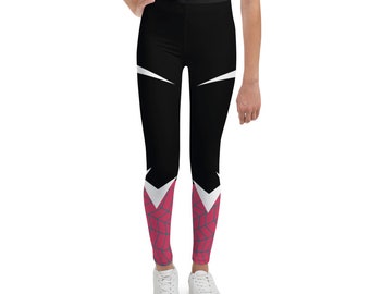 Spider Ghost Friend Youth Leggings