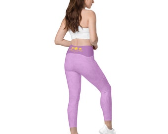 Rapunzel Inspired Leggings with pockets
