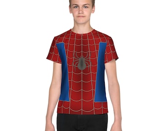 Spider Style Jugend T-Shirt mit Rundhalsausschnitt