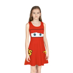 Lightning Inspired Girls&#39; Sleeveless Sundress