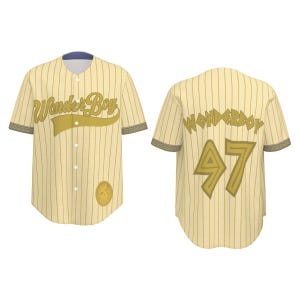 Wonder-Boy Hercules Inspired Men&#39;s Short Sleeve Baseball Jersey