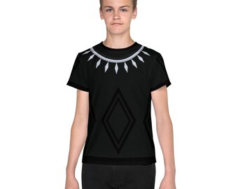 Dark Panther Youth unisex crew neck t-shirt