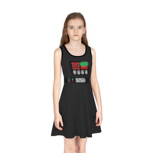 Sukienka letnia bez rękawów Dark Side Girls (