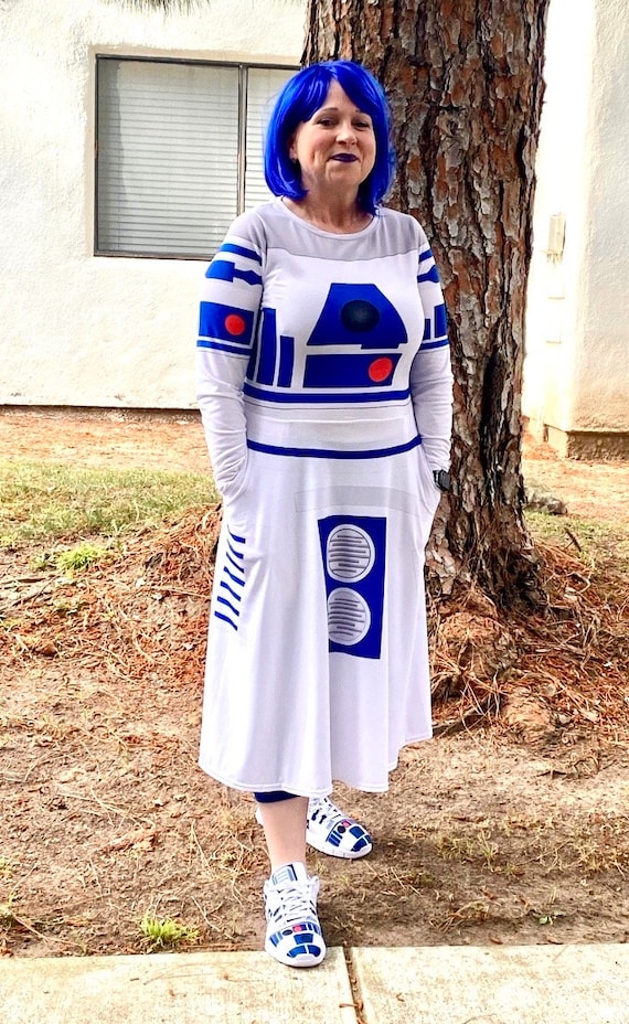 The Droid long sleeve midi dress