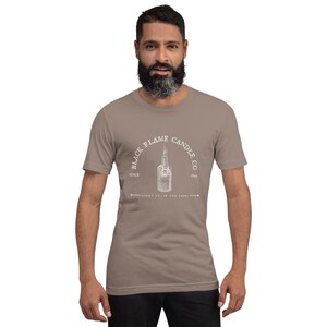 Black Flame Candle Unisex t-shirt
