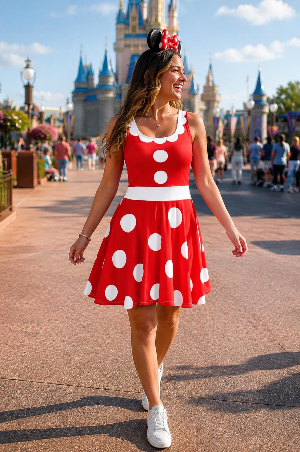mickey mouse skater dress The Lady Mouse Skater Dress
