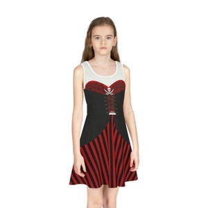 Pirate Life Girls&#39; Sleeveless Sundress