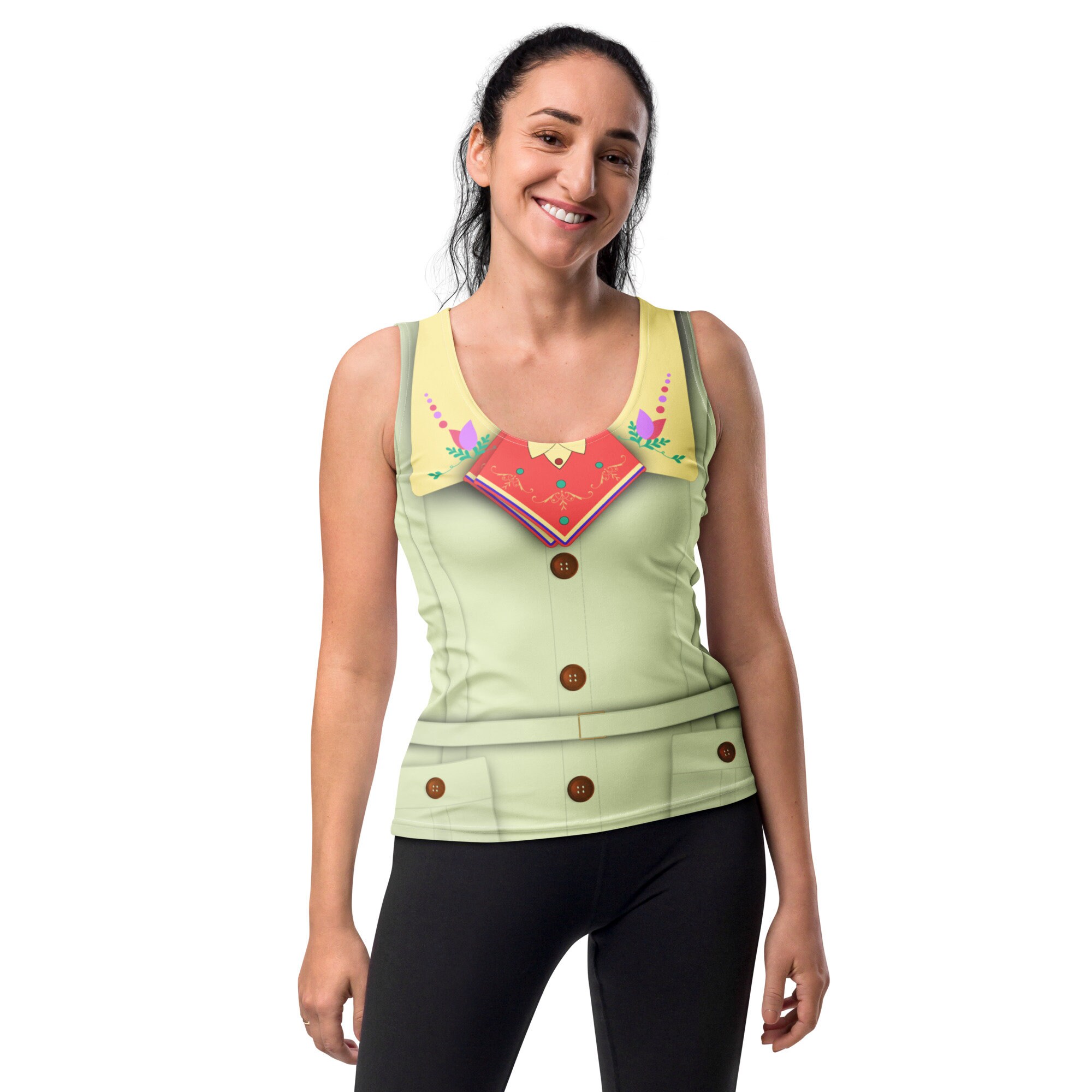 Discover Bayou Adventure 3D Tank Top for Women